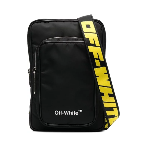 Off-White Hard Core Nylon Sling Bag 'Black/White'