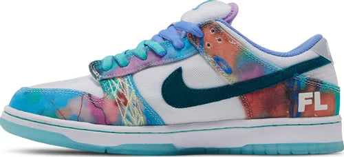 Futura Laboratories x Nike Dunk Low SB "Bleached Aqua"